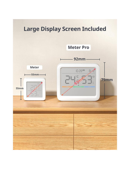 Higrómetro y Termómetro Digital SwitchBot Meter Pro - Control App Bluetooth