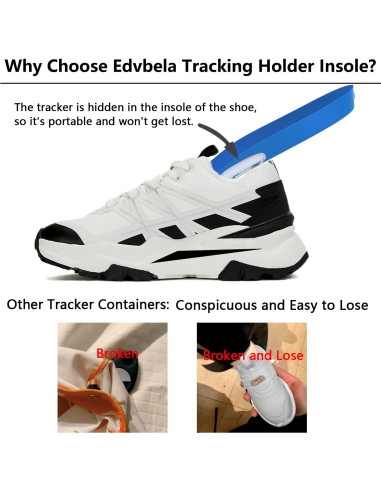 Plantillas Soporte Oculto para Airtag EDVBELA 135-150mm