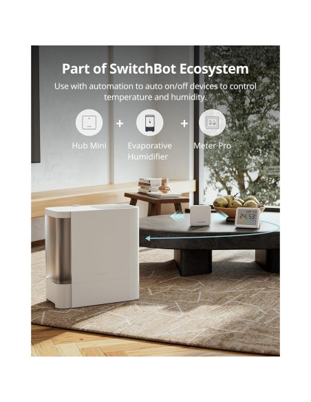 Higrómetro y Termómetro Digital SwitchBot Meter Pro - Control App Bluetooth