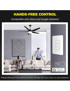 Interruptor Inteligente de Ventilador y Luz Lightinginside LID01 2