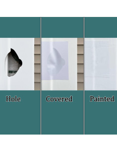 Kit de Reparación de Revestimiento de Vinilo FAILUN 6 Pcs 16x12 cm 2