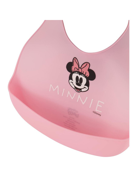 Paquete de 2 Baberos de Silicona Disney Unisex para Bebés