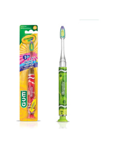 Cepillo de dientes GUM Crayola Timer Light para niños 3+ años