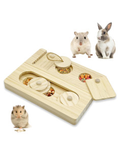 Juguete de Forrajeo para Conejos Hamiledyi Sniff n' Snack