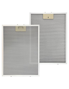 Paquete de 2 Filtros de Campana Kioozsy BPPFA30 Aluminio