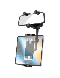 Soporte para Tablet en Espejo Retrovisor Phichy Ajustable 11.9-33 cm
