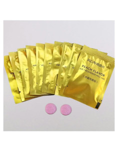 10 Pcs Ambientador Clip de Aire SOKPEWWM Durazno para Coche