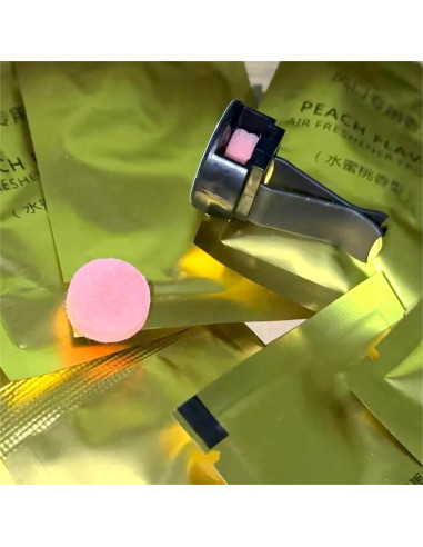 10 Pcs Ambientador Clip de Aire SOKPEWWM Durazno para Coche