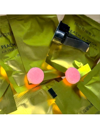 10 Pcs Ambientador Clip de Aire SOKPEWWM Durazno para Coche