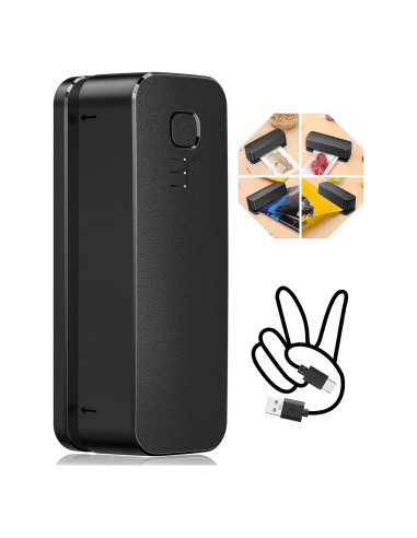 Sello de Bolsas Recargable FEPPO con Tira Calefactora 10 cm