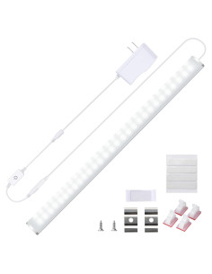 Iluminación LED Bajo Gabinete JUSJUBR 38.1 cm Regulable 6500K