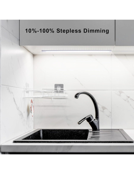 Iluminación LED Bajo Gabinete JUSJUBR 38.1 cm Regulable 6500K