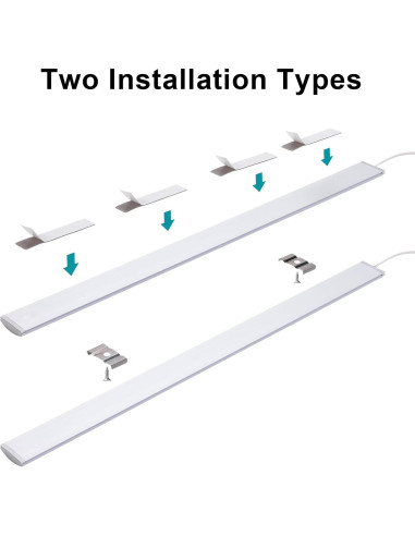 Iluminación LED Bajo Gabinete JUSJUBR 38.1 cm Regulable 6500K