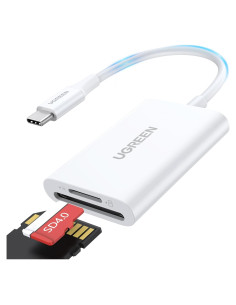 Lector de Tarjetas SD USB C UGREEN 170MB/s Blanco