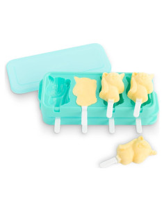 Moldes de Helado ZOKU Unicornio Set de 2, 4 Moldes Silicona 73ml