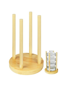 Organizador de Pesas de Vidrio Artcome - Soporte Compacto 1pc