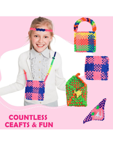 180 Anillos de Telar Multicolor DLUGOPIS para Agarradores