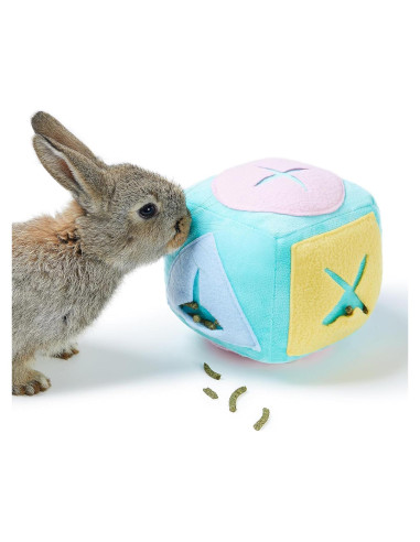 Juguete de Forrajeo para Conejos Jevnd con Campana 15cm