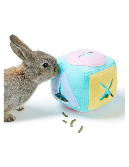 Juguete de Forrajeo para Conejos Jevnd con Campana 15cm