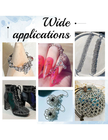 Anillos de Salto Abiertos PH PandaHall 4mm Acero Inoxidable 2400pcs