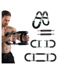 Entrenador de brazos Saker Twister 40-90lb ajustable para fitness