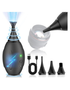 Soplador de aire eléctrico LYNCA con 4 boquillas para limpieza