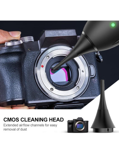 Soplador de aire eléctrico LYNCA con 4 boquillas para limpieza