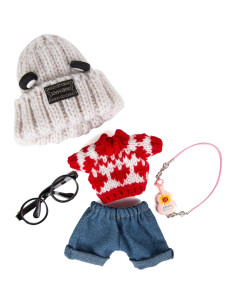 Conjunto Ropa para Muñecas 17cm CHICHO Kawaii 5 Piezas 2