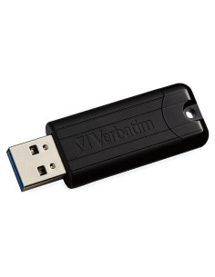 Pendrive Verbatim 32GB USB 3.2 Gen 1 Retráctil Negro