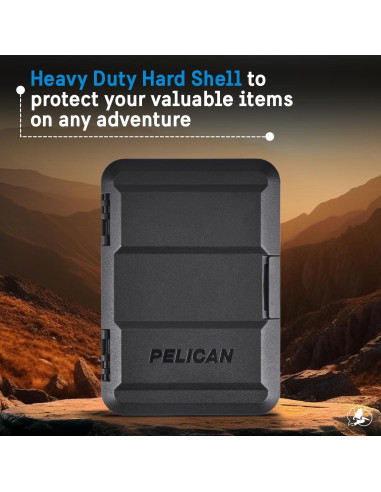 Billetera MagSafe Pelican para iPhone 16/15/14/13/12 - Negro