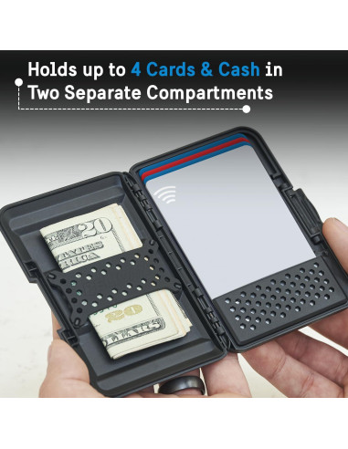 Billetera MagSafe Pelican para iPhone 16/15/14/13/12 - Negro