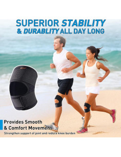 Férula Rodilla Ajustable HUETIDE para Alivio de Lesiones 2