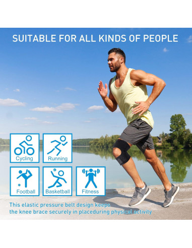 Férula Rodilla Ajustable HUETIDE para Alivio de Lesiones