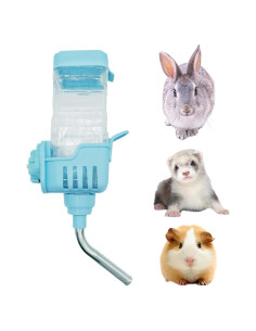 Botella de Agua 750 ml BNOSDM para Conejos y Cobayas Azul