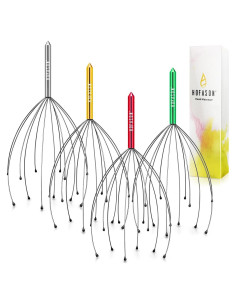 Masajeador de Cuero Cabelludo HOFASON 4pcs para Regalo