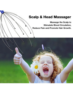 Masajeador de Cuero Cabelludo HOFASON 4pcs para Regalo 2