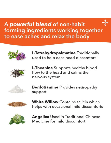 LifeSeasons Relieve-R - Suplemento Natural para Alivio de Dolores - 46 Cápsulas