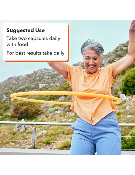 LifeSeasons Relieve-R - Suplemento Natural para Alivio de Dolores - 46 Cápsulas