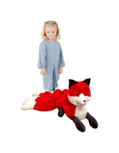 Juguete de peluche zorro de nueve colas ELAINREN 55.88cm
