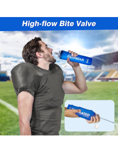 Botella de Agua Plegable WEMEET 500ml Libre de BPA - 2 Paquetes 2