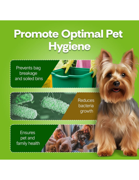 Receptor de Excremento de Mascota PawCan Negro con Tapa