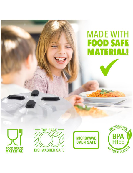 Cubierta Antisalpicaduras Magnética Onyx 30.5cm - Paquete de 2