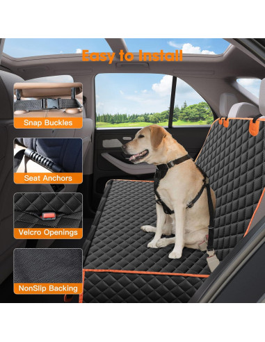 Funda de Asiento para Perros MIXJOY 135x119cm Impermeable