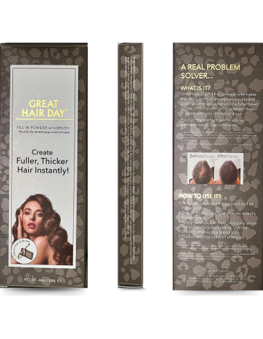 Polvo Retoque Raíces Joan Rivers - Dúo 180 días Rubio Ceniza