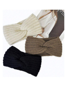 Diademas de Invierno Huachi para Mujeres - 4 Piezas Cálidas 2