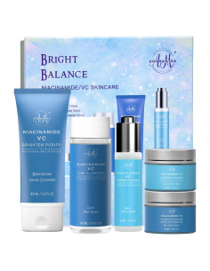 Kit de Cuidado de la Piel AM AROMANTRA 5 en 1 Niacinamida Vitamina C