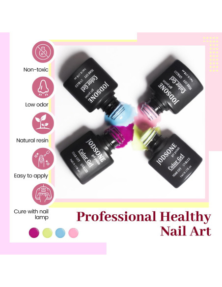 Kit de Esmalte en Gel JODSONE 23 Piezas Colorido