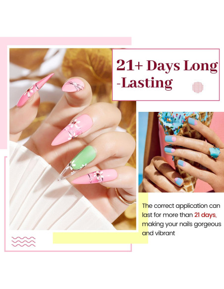 Kit de Esmalte en Gel JODSONE 23 Piezas Colorido