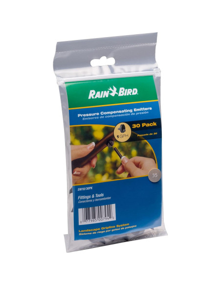 Emisores de Goteo Rain Bird SW10-30PS, 30-Pack, 3.785 LPH
