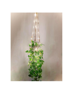 Soporte de Macetas Colgante Comtelek 2 Pack con Luces LED